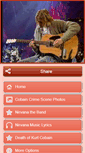 Mobile Screenshot of kurtcobainnews.com